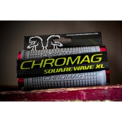 Gripy / Chwyty CHROMAG Squarewave XL grey/red
