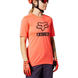 Koszulka rowerowa damska FOX Ranger atomic punch L