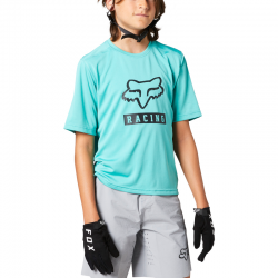 Koszulka rowerowa dziecięca FOX Ranger Junior teal YL