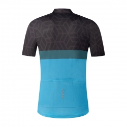 Koszulka kolarska Shimano Team jersey czarny/niebieski L